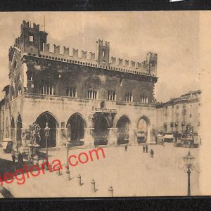 ah7343 - CARTOLINA D'EPOCA - Piacenza Città - Palazzo Gotico