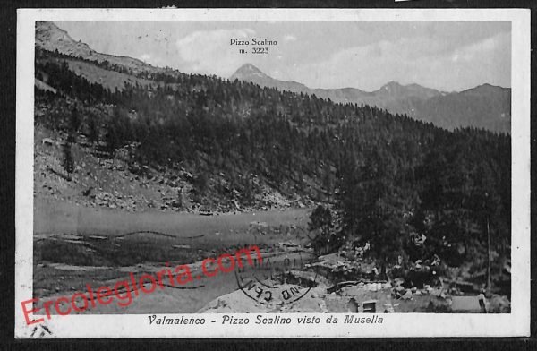 ai7253 - CARTOLINA D' EPOCA - Sondrio Provincia - Chiesa in Valmalenco