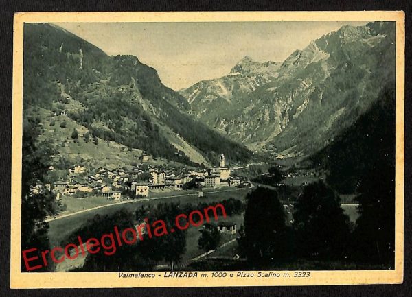 ai7254 - CARTOLINA D' EPOCA - Sondrio Provincia - Valmalenco