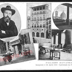 ae6383 - CARTOLINA D'EPOCA -  Firenze Città - Palazzo Davanzati