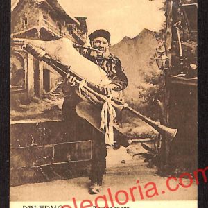 ah5041 - CARTOLINA D'EPOCA - Palermo Città - Zampognaro
