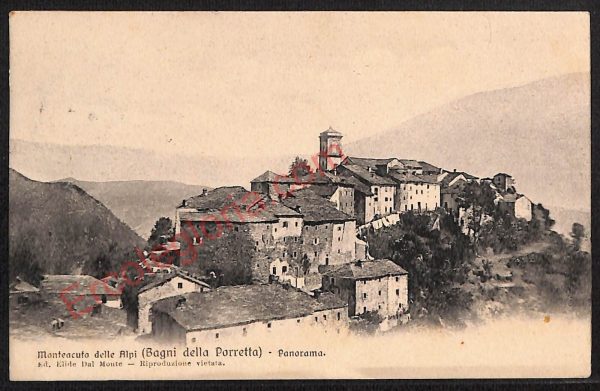 ae2742 - CARTOLINA  D'EPOCA - Bologna Provincia - Monteacuto delle Alpi