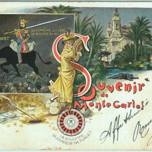 68312 - MONACO - VINTAGE POSTCARD - Monte Carlo:  Casino ROYALTY