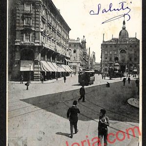 ag9054 - CARTOLINA D'EPOCA - Milano Città - Piazza Elittica