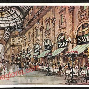 ag9055 - CARTOLINA D'EPOCA - Milano Città - Ristorante  Savini