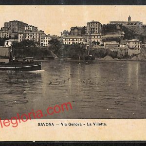 ai4949 - CARTOLINA D'EPOCA - Savona Città - Via Genova