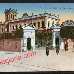 ah8625 - CARTOLINA D'EPOCA - Pistoia Provincia - Montecatini