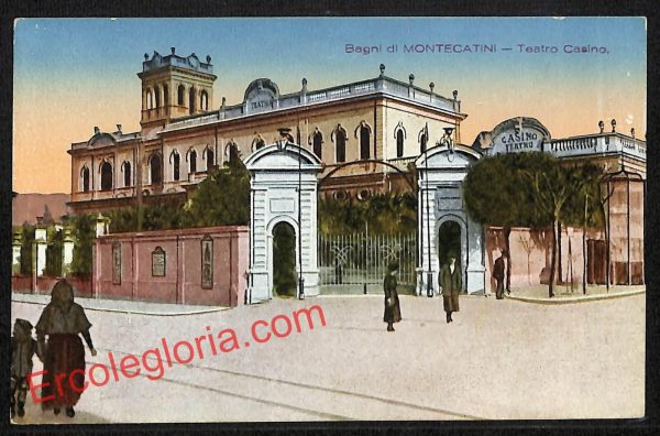 ah8625 - CARTOLINA D'EPOCA - Pistoia Provincia - Montecatini