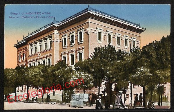 ah8626 - CARTOLINA D'EPOCA - Pistoia Provincia - Montecatini