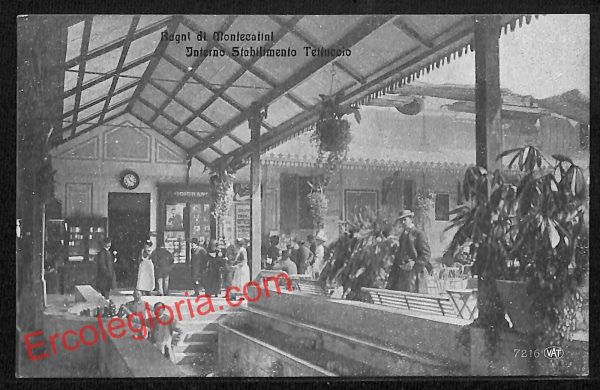 ah8629 - CARTOLINA D'EPOCA - Pistoia Provincia - Montecatini