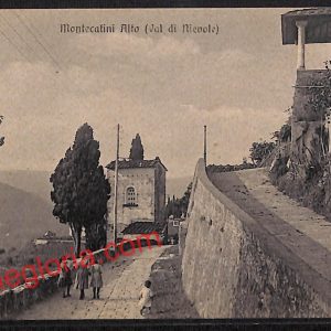 ah8630 - CARTOLINA D'EPOCA - Pistoia Provincia - Montecatini