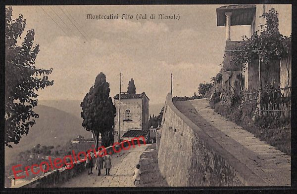 ah8630 - CARTOLINA D'EPOCA - Pistoia Provincia - Montecatini