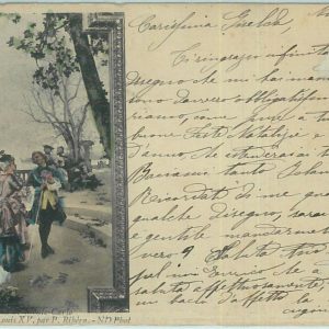 68320 - MONACO - VINTAGE POSTCARD - Monte Carlo:  1902  ILLUSTRATED