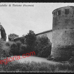 ah7349 - CARTOLINA D'EPOCA - Piacenza Città - Rovine Castello di Niviano