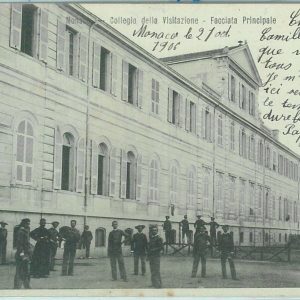 68322 - MONACO - VINTAGE POSTCARD - Monte Carlo: Collegio Visitazione 1906