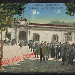 ah8631 - CARTOLINA D'EPOCA - Pistoia Provincia - Montecatini