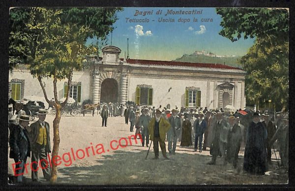 ah8631 - CARTOLINA D'EPOCA - Pistoia Provincia - Montecatini