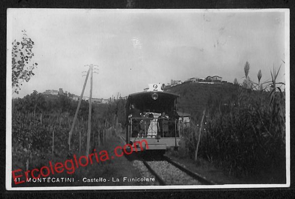 ah8633 - CARTOLINA D'EPOCA - Pistoia Provincia - Montecatini