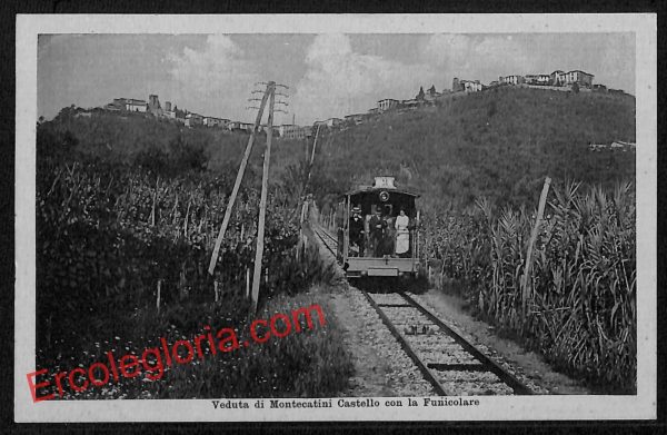 ah8636 - CARTOLINA D'EPOCA - Pistoia Provincia - Montecatini