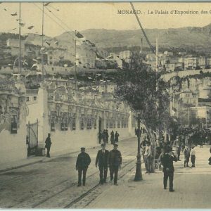 68332 - MONACO - VINTAGE POSTCARD - Monte Carlo: Palais Expo. Motorboats