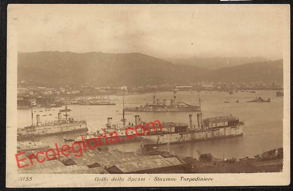 ag5637 - CARTOLINA D'EPOCA - La Spezia Provincia - Golfo della Spezia   1925