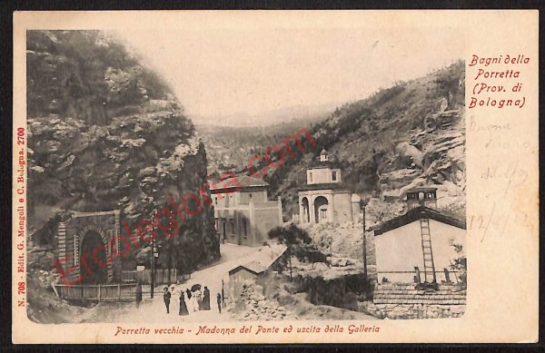 ae2766 - CARTOLINA  D'EPOCA - Bologna Provincia - Porretta 1904