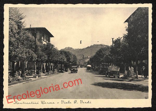 ah8639 - CARTOLINA D'EPOCA - Pistoia Provincia - Montecatini