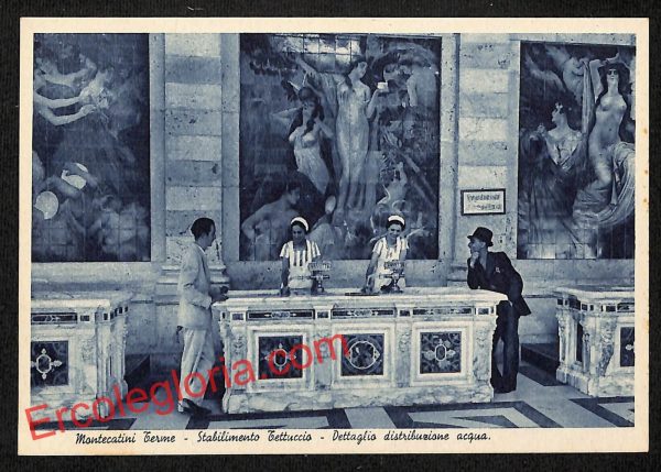 ah8641 - CARTOLINA D'EPOCA - Pistoia Provincia - Montecatini