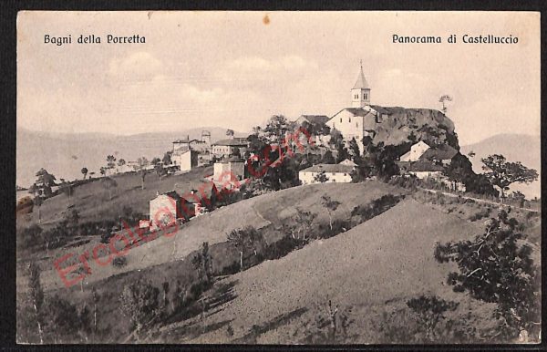 ae2769 - CARTOLINA  D'EPOCA - Bologna Provincia - Porretta  1910