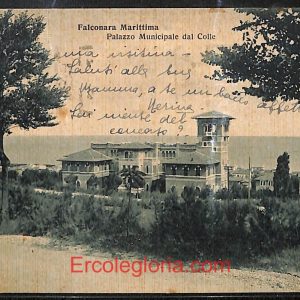 ad9738 - CARTOLINA  D'EPOCA - Ancona Provincia - Falconara Marittima  1934