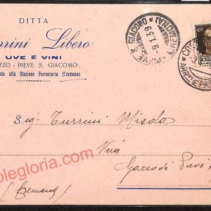 ae5570 - CARTOLINA D'EPOCA - Cremona Provincia - Pieve San Giacomo
