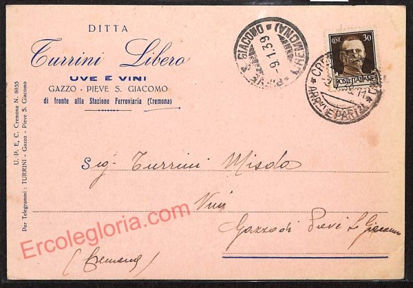 ae5570 - CARTOLINA D'EPOCA - Cremona Provincia - Pieve San Giacomo