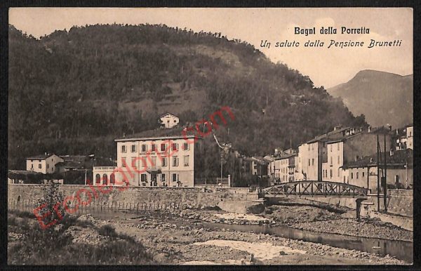 ae2774 - CARTOLINA  D'EPOCA - Bologna Provincia - Porretta