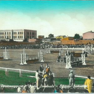 68820 -  ITALY -  VINTAGE POSTCARD   :  FOOTBALL STADIUM  -  Pozzomaggiore