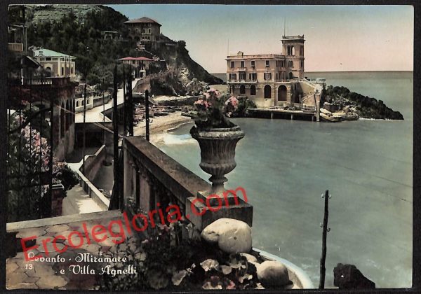 ag5649 - CARTOLINA D'EPOCA - La Spezia Provincia - Levanto   1953