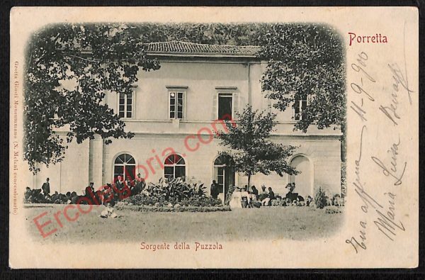 ae2775 - CARTOLINA  D'EPOCA - Bologna Provincia - Porretta  1900