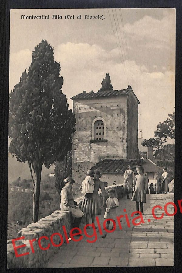 ah8643 - CARTOLINA D'EPOCA - Pistoia Provincia - Montecatini