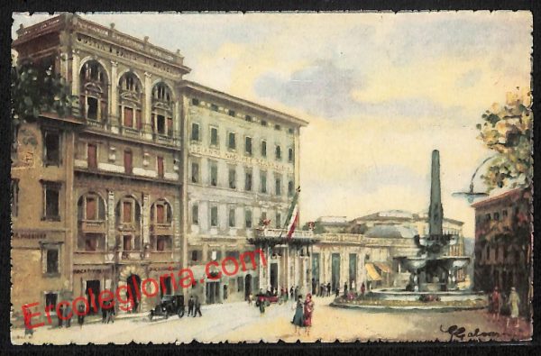 ah8649 - CARTOLINA D'EPOCA - Pistoia Provincia - Montecatini