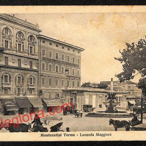 ah8650 - CARTOLINA D'EPOCA - Pistoia Provincia - Montecatini