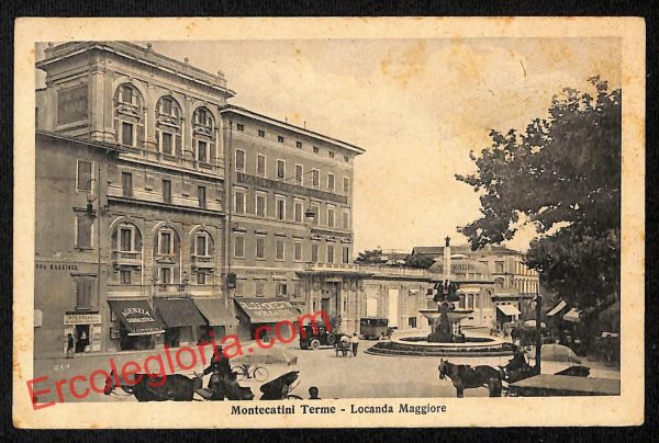 ah8650 - CARTOLINA D'EPOCA - Pistoia Provincia - Montecatini