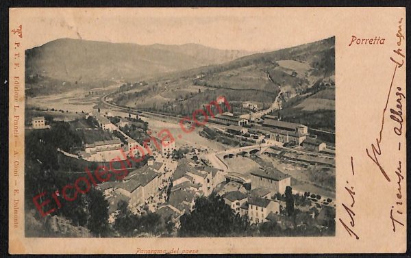 ae2776 - CARTOLINA  D'EPOCA - Bologna Provincia - Porretta  1902