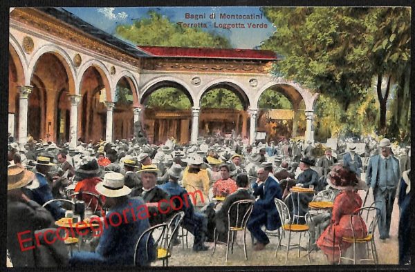 ah8651 - CARTOLINA D'EPOCA - Pistoia Provincia - Montecatini