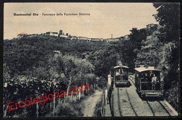 ah8653 - CARTOLINA D'EPOCA - Pistoia Provincia - Montecatini