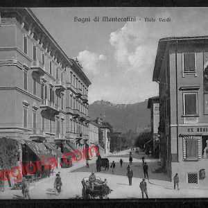 ah8656 - CARTOLINA D'EPOCA - Pistoia Provincia - Montecatini