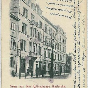 33708 - Ansichtskarten VINTAGE POSTCARD: GERMANY Deutschland - Karlsruhe  GRUSS