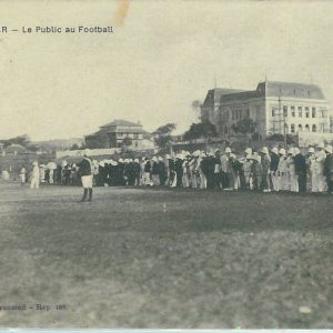 68831 - SENEGAL -  VINTAGE POSTCARD  :  FOOTBALL match!  1916 - Dakar