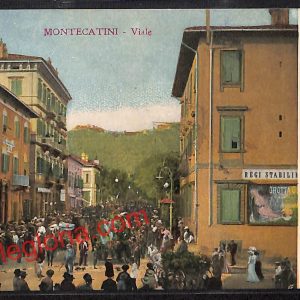 ah8659 - CARTOLINA D'EPOCA - Pistoia Provincia - Montecatini