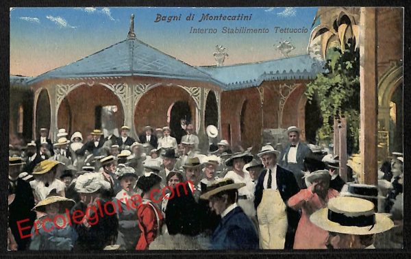 ah8661 - CARTOLINA D'EPOCA - Pistoia Provincia - Montecatini