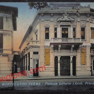ah8663 - CARTOLINA D'EPOCA - Pistoia Provincia - Montecatini