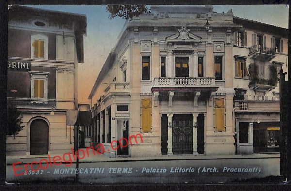 ah8663 - CARTOLINA D'EPOCA - Pistoia Provincia - Montecatini